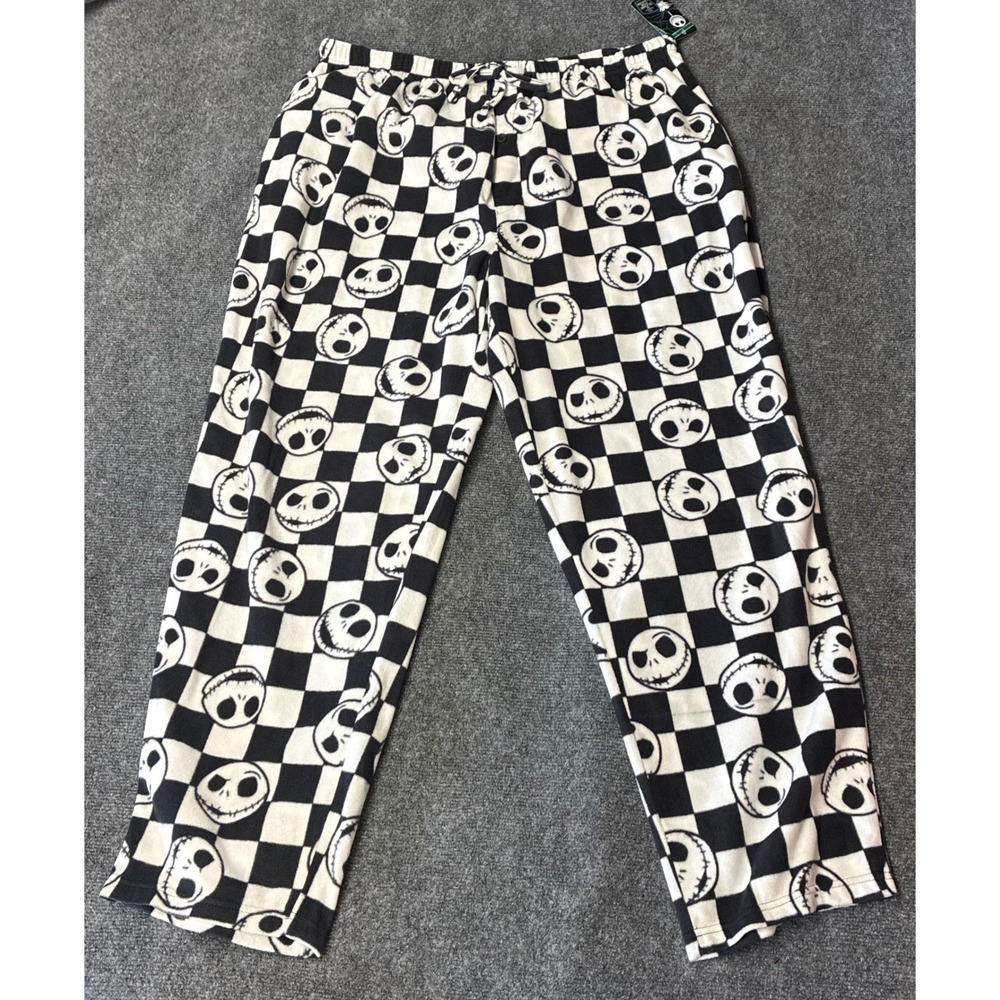 Disney TB Nightmare Before Christmas Pajama Pants Mens 3XL Jack Skellington NWT